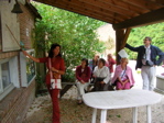 Bornem, visite guidÃÂÃÂ©e du chÃÂÃÂ¢teau par la comtesse John de Marnix, nÃÂÃÂ©e comtesse AmÃÂÃÂ©lie d'Arschot