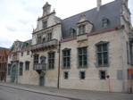 Malines. La palais de Marguerite d'Autriche face ÃÂÃÂ  celui de Marguerite d'York