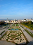 Vienne. Jardins du Palais du BelvÃÂÃÂ©dÃÂÃÂ¨re